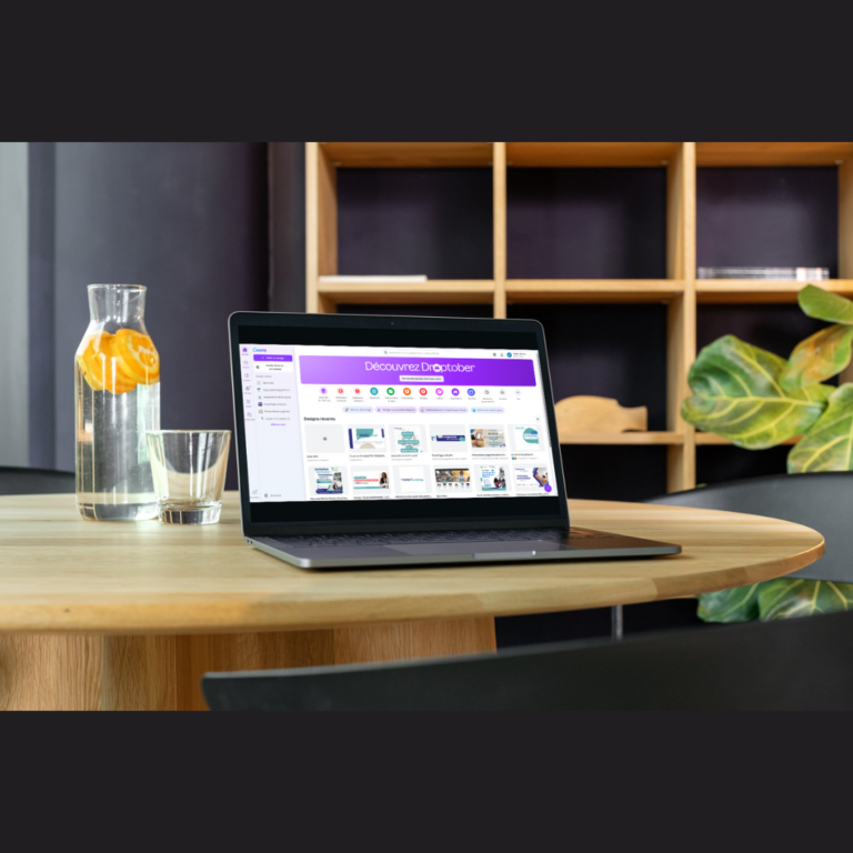 Création visuelle professionnelle avec CANVA